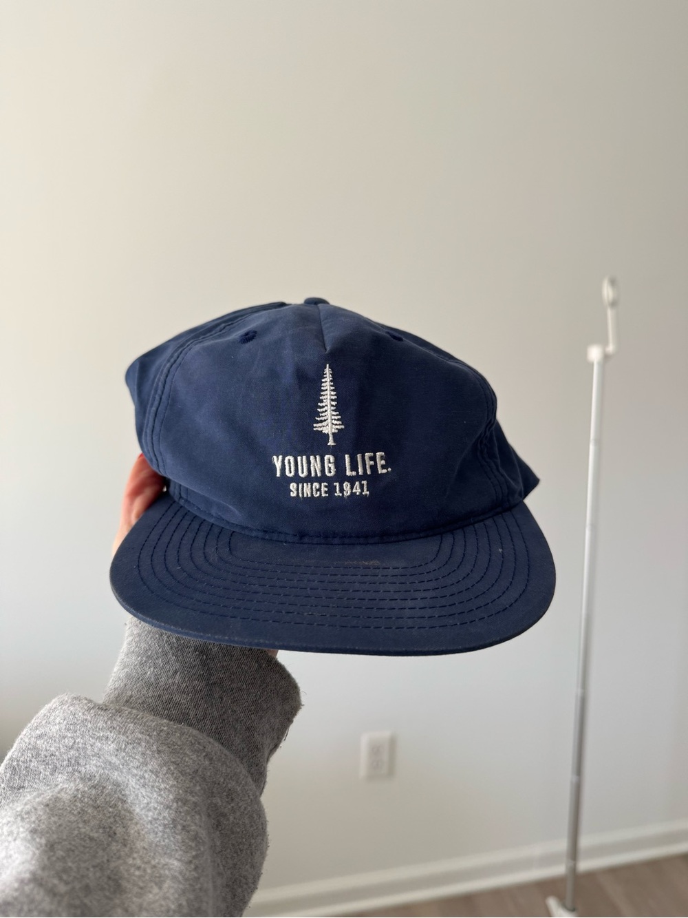 Embroidered YoungLife Flat Brimmed Cap